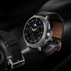 Spigen - Enzo kožený remienok z pravej koziny pre Samsung Galaxy Watch8 40 mm / 44 mm / Watch8 Classic - čierny