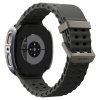 Spigen - Bezel Tune Pro Pilot oceľový rámik pre Samsung Galaxy Watch8 44 mm - strieborný