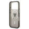 Guess - IML Gradient Triangle Logo MagSafe puzdro pre iPhone 17 Pro Max - čierne