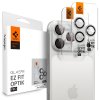 Spigen - Optik.tR EZ Fit Pro Camera Glass (2 pack) - iPhone 17 Pro Max/iPhone 17 Pro/iPhone 16 Pro Max/iPhone 16 Pro - Silver