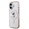 Karl Lagerfeld - IML Choupette Sketch Logo MagSafe (KLHMP17SHGCHGKBP) - iPhone 17 - Pink