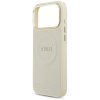 Guess - Peony Hot Stamp MagSafe (GUHMP17XPSAMSECE) - iPhone 17 Pro Max - Beige