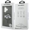 Karl Lagerfeld - IML Glitter Karl & Choupette Sketch Logo MagSafe (KLHMP17SHGKCGKBK) - iPhone 17 - Black