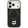 Karl Lagerfeld - Hardcase Big Strap Karl Metal Logo MagSafe puzdro pre iPhone 17 Pro Max - čierne