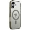 Guess - IML Gradient Triangle Logo MagSafe puzdro pre iPhone 17 - kaki
