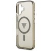 Guess - IML Gradient Triangle Logo MagSafe puzdro pre iPhone 17 - kaki