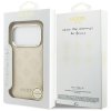 Guess - Peony Hot Stamp Script MagSafe (GUHMP17LPSPOSSSE) - iPhone 17 Pro - Beige