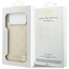 Guess - Peony Hot Stamp Script MagSafe (GUHMP17XPSPOSSSE) - iPhone 17 Pro Max - Beige