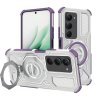 Techsuit - Carbon Shield PRO - Xiaomi Redmi 15 4G / Redmi 15 5G - Purple Transparent
