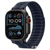 Spigen - Watchband WBF0 remienok pre Apple Watch 8 / 9 / 10 / SE / SE 2 / Ultra / Ultra 2 (44/45/46/49mm) - tmavomodrý