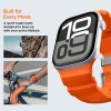 Spigen - Watchband (WBS2) - Apple Watch 8 / 9 / 10 / SE / SE 2 / Ultra / Ultra 2 (44/45/46/49mm) - Orange