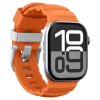 Spigen - Watchband WBS2 remienok pre Apple Watch 8 / 9 / 10 / SE / SE 2 / Ultra / Ultra 2 (44/45/46/49mm) - oranžový