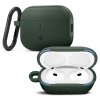 Spigen - Protection Case Vault - for Apple AirPods Pro 3, Air Space Technology, Aluminum Holder - Midnight Green