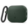 Spigen - Protection Case Vault - for Apple AirPods Pro 3, Air Space Technology, Aluminum Holder - Midnight Green