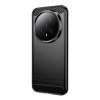Techsuit - Carbon Silicone puzdro pre Honor Magic8 Pro - čierne