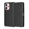 Techsuit - Leather Folio knižkové puzdro pre Oppo Reno14 F / Reno14 FS 5G - čierne