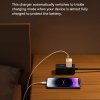 Baseus - Wall Charger sieťová nabíjačka (USB-C kábel v balení 1 m, GaN technológia, USB-C, rýchlonabíjanie, 30W) - fialová Midnight Purple