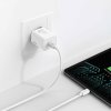 Baseus - Wall Charger Super Si sieťová nabíjačka (USB-C, rýchlonabíjanie, 30W) - biela