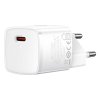 Baseus - Wall Charger Cube Pro sieťová nabíjačka (rýchlonabíjanie, USB-C, 30W) - biela