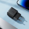 Acefast - Wall Charger A116 sieťová nabíjačka (digitálny displej, rýchlonabíjanie, GaN technológia, USB-C + USB, PD35W) - čierna