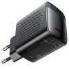 Acefast - Wall Charger A112 sieťová nabíjačka (rýchlonabíjanie, GaN technológia, USB-C, 45W, 3A, Smart Chip) - čierna