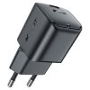 Acefast - Wall Charger Mini A73 sieťová nabíjačka (GaN technológia, PD20W, rýchlonabíjanie, kompaktný dizajn) - čierna