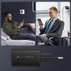 Lito - Wall Charger LC22T sieťová nabíjačka (USB-C kábel v balení 1 m, 2× USB-C výstup, PD45W, GaN technológia, nehorľavý PC materiál, EU vidlica) - čierna