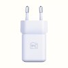 3mk - Wall Charger Hyper - USB-A, USB-C, GaN Technology, QC4 + PD, 20W - White