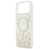 Guess - Resin Bottom Glitter MagSafe puzdro pre iPhone 17 Pro Max - zlaté