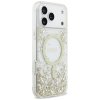 Guess - Resin Bottom Glitter MagSafe (GUHMP17XRGRGED) - iPhone 17 Pro Max - Gold