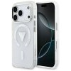 Guess - IML Gradient Triangle Logo MagSafe puzdro pre iPhone 17 Pro - číre