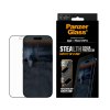 PanzerGlass - Ultra-Wide Fit Stealth Screen Protector FASTFIT IN-A-BOX ochranné sklo pre iPhone 17 / iPhone 16 Pro - čierne