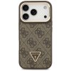 Guess - Hardcase 4G Triangle Logo MagSafe Stand Camera puzdro pre iPhone 17 Pro - hnedé