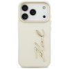 Karl Lagerfeld - Hardcase Script Logo (KLHCP17LPSKMGVE) - iPhone 17 Pro - Biege