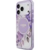Guess - IML Flower & Tonal Circle MagSafe (GUHMP17LHFWBDCEU) - iPhone 17 Pro - Purple