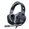Yesido - Wired Headphones (EK01) - for Gaming, Jack 3.5mm, with Microphone, RGB LED Lights - Black