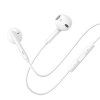 Mcdodo - Wired Earphones HP-7500 káblové slúchadlá (ovládanie hlasitosti, USB-C, DAC čip, Hi-Res audio, 1.2 m) - biele
