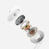 Mcdodo - Wired Earphones Element Series HP-6080 káblové slúchadlá (in-ear, 3.5 mm jack, 1.2 m) - biele