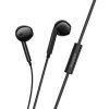 Borofone - Wired Earphones Star BM99 káblové slúchadlá (mikrofón, USB-C, DAC čip, 1.2 m) - čierne