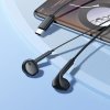 Borofone - Wired Earphones Star BM99 káblové slúchadlá (mikrofón, USB-C, DAC čip, 1.2 m) - čierne