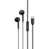Borofone - Wired Earphones Star BM99 káblové slúchadlá (mikrofón, USB-C, DAC čip, 1.2 m) - čierne