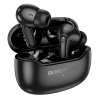Borofone - Wireless Earbuds Shine FQ1 bezdrôtové slúchadlá (Bluetooth 5.4, TWS, 320 mAh, multipoint, ovládanie skladieb, Siri aktivácia) - čierne