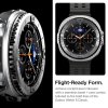 Spigen - Bezel Tune Pro Pilot - for Samsung Galaxy Watch8 Classic, Stainless Steel - Silver