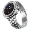 Spigen - Bezel Tune Pro Pilot luneta (otočný rámček, nerezová oceľ) pre Samsung Galaxy Watch8 Classic - strieborná