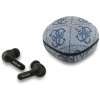 Guess - Wireless Earbuds 4G Classic Metal Logo bezdrôtové slúchadlá (Bluetooth 5.4, TWS, ENC, 250 mAh) - modré