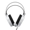 Havit - Wired Gaming Headphones H2038U herné slúchadlá (USB, RGB podsvietenie, mikrofón, surround zvuk) - biele