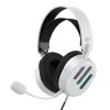 Havit - Wired Gaming Headphones (H2038U) - USB, RGB Lights, Microphone, Surround Sound - White