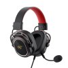 Havit - Gaming Headphones (H2008d) - 3.5mm Jack, Detachable Microphone, Adjustable - Black / Red