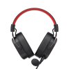 Havit - Gaming Headphones (H2008d) - 3.5mm Jack, Detachable Microphone, Adjustable - Black / Red