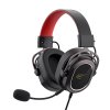 Havit - Gaming Headphones H2008d herné slúchadlá (3.5 mm jack, odnímateľný mikrofón, nastaviteľné) - čierno-červené